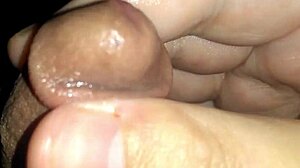 Latino glans receives hot sensual solo massage in steamy session