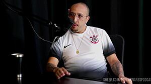 thiagao bar preliminares podcast compilado with bia hot sheer red lingerie