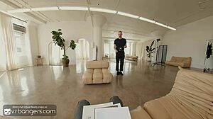 vr bangers 18+ teen pussy bangs hard cums wild during job interview!