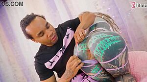 tattooed punk goth gets bbc anal deepthroat ass to mouth facial cumshot