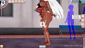 i can't stop watching this boku no hero bunny girl masturbate to squirting orgasm over and over