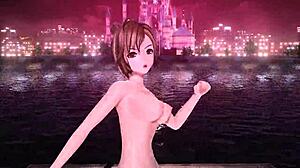 check out sakine meiko's full nude mod from nostalgic project diva