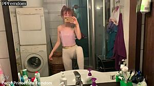 ready for kira's leggings foot gagging armpit licks and facesitting?