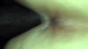 White Bitch Takes BBC Doggystyle Cumshot