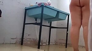 i spy brother's big ass wife showering gets me hard