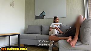 Real latina's tight pussy feels american tourist's monster cock pounding deep