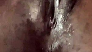 Horny Ebony Girl Solo Fingering