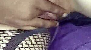 Queen slut Brook Starr takes monster cocks in homemade 3some creampie