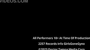 Michelle Anderson Nurse Latex Gloves Humiliates Patient with Dildo Vibrator Orgasms