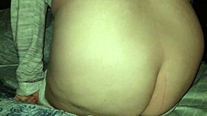 sexy bbw milf strips shorts teases ass in christmas piss comp