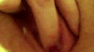 Can solo fingers satisfy her dripping wet pussy?
