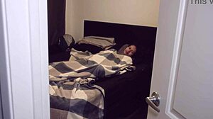 gag on this cock slut angel santana chokes deep early morning!