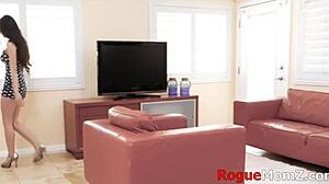 Dirty Step Daughter Fucks Boyfriend Mommy Joins Cuckold