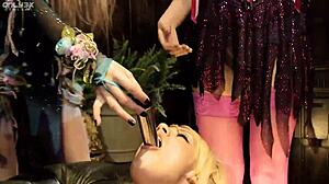 blonde brunette lesbian fairies lou lou cindy behr charley atwell lick stocked pussies with toys emotional bliss