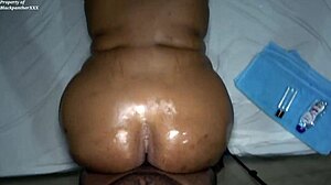 damn i buttfucked that fat ebony chef's huge ass doggystyle till creampie!