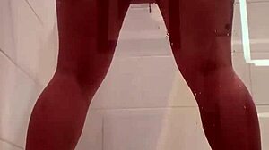 Can a Dildo-Loving Whore Take Monster Cock in the Shower?