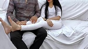 seeing my mother-in-law's thin waist and thick ass makes my penis so erect