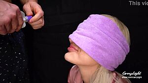 Step son tricks horny step mom into tasting cum mouthful game.