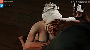 Riven endures relentless hardcore pounding in ultimate orgasm compilation scenes