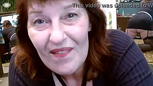 Teasing dirty mouthed dawnskye1962 flashes natural tits in fishnet thigh highs and heels before mirrors