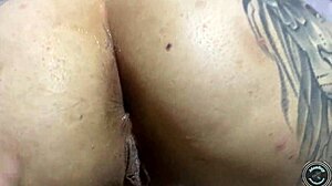 Breaking university compaÑera's ass with dirty creampie anal pounding