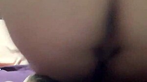latina shows off her big ass and wet pussy riding