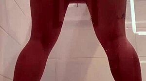 Can a Dildo-Loving Whore Take Monster Cock in the Shower?