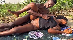 I sat groaning loudly on stranger's lap at deserted beach