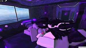 Roblox Girl Bends for Friend's Hard Fuck Session in Bored Hookup