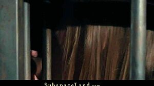 young bound alexis moans from hard vibrator on pussy in bondage