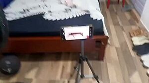 omg this famous venezuelan tiktoker got caught doing live horny show bareback!