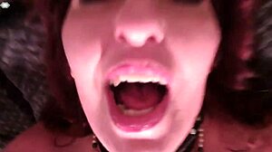 i wear black lingerie with fake butt tattoo till i orgasm hard