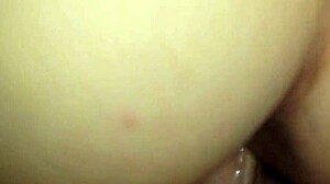 Wife's Fat Ass Bent Over Moans from Hard Doggystyle Pounding!