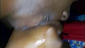 super wet darkchocolatebarbie gags on huge bbc with sloppy spit and deepthroat