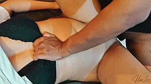 i hired chubby indonesian maid for quick creampie in bedroom