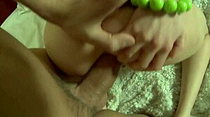 barely legal brunette slut eugenia magalimova gapes ass to mouth on huge cock