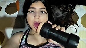 stepmom's huge tits invade my room for real homemade action