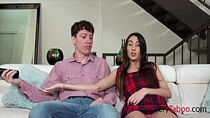 dirty talking skinny teen stepsis rams bro doggystyle