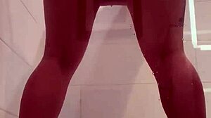 Can a Dildo-Loving Whore Take Monster Cock in the Shower?