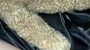 slutty arabian snowwhite teen masturbates wet pussy for bbc creampie in la