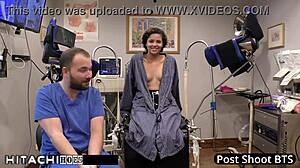 oh the thrill as freshman rebel wyatt gets her mandatory hitachi vibrator orgasm from the doctor in tampa