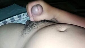 Handjob Tease Turns into Homemade Teen Cock Creampie Surprise