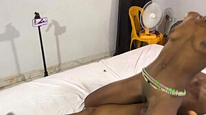 Skinny Slut's Tight Wet Pussy Stretched by Massive BBC Doggystyle Closeup