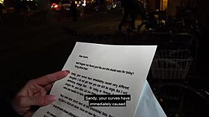 Fit Sandy Big Fake Tits Blonde Milf Bent Over for Raw Doggystyle Public Hookup