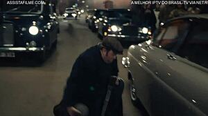 Retro assfucking with erotic anal licking and deep penetration