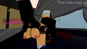 tired girl wakes to my cock slamming her tight pussy outdoors