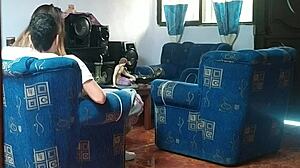 Spying Stepsis Fucked By Boyfriend!