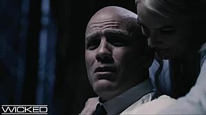 WICKED BLONDE KENZIE TAYLOR RIDES HUGE COCK WITH SLoppy DEEPTHROAT AND BIG TITS BOUNCING