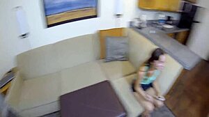 Nude teen pounded hard on spy webcam