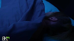 junior sneaks into stepmom's bed after nightmare for taboo comfort and more